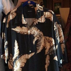 NAUTICA 100% SILK MENS SHIRT